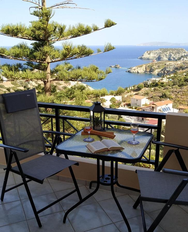 Fnk Apartments With Sea View Agia Pelagia  Bagian luar foto