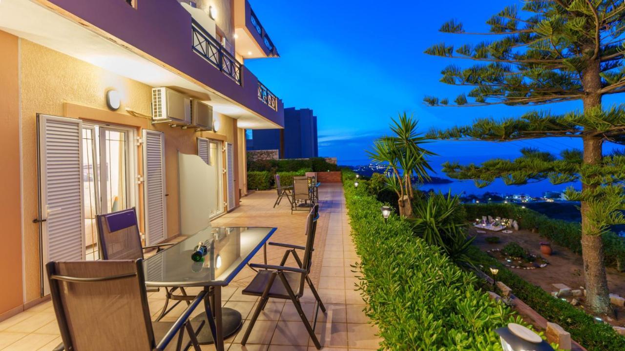 Fnk Apartments With Sea View Agia Pelagia  Bagian luar foto