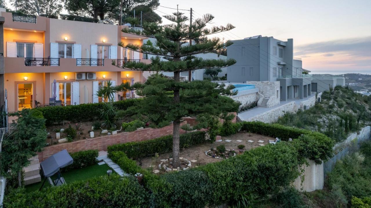 Fnk Apartments With Sea View Agia Pelagia  Bagian luar foto