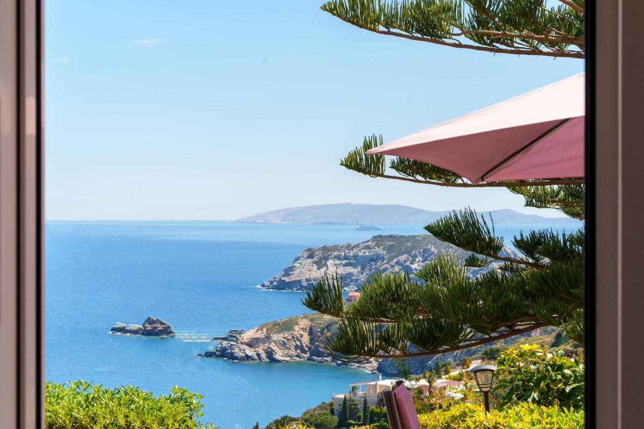 Fnk Apartments With Sea View Agia Pelagia  Bagian luar foto