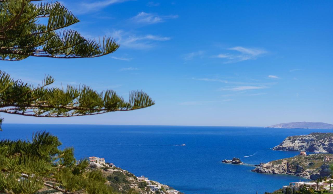 Fnk Apartments With Sea View Agia Pelagia  Bagian luar foto