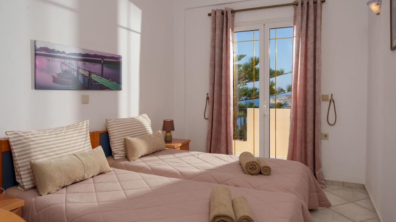 Fnk Apartments With Sea View Agia Pelagia  Bagian luar foto