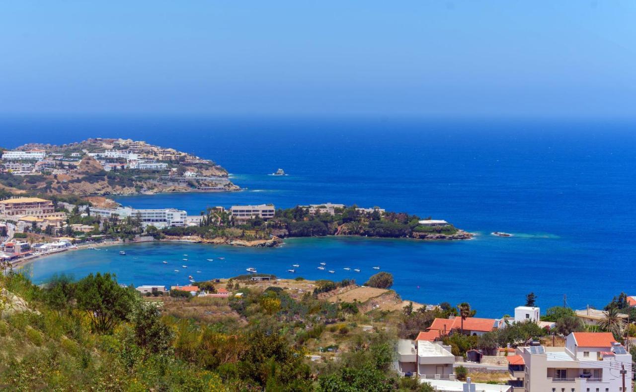 Fnk Apartments With Sea View Agia Pelagia  Bagian luar foto
