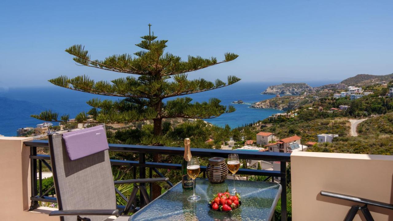 Fnk Apartments With Sea View Agia Pelagia  Bagian luar foto