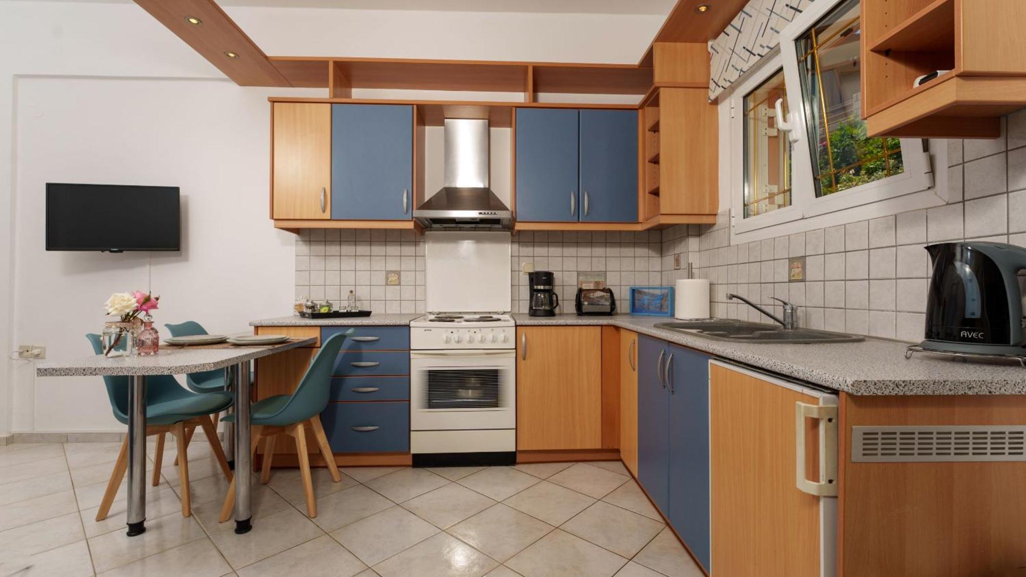 Fnk Apartments With Sea View Agia Pelagia  Bagian luar foto