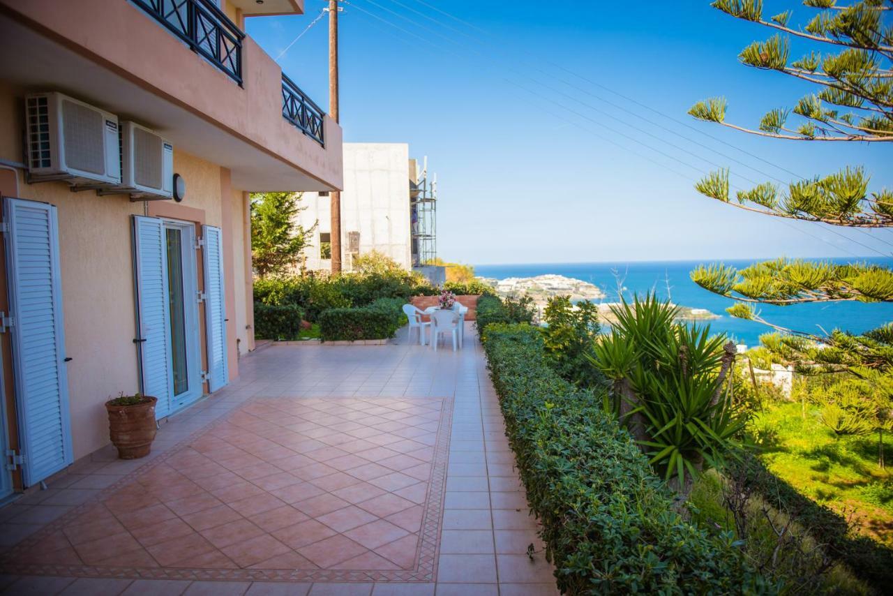 Fnk Apartments With Sea View Agia Pelagia  Bagian luar foto