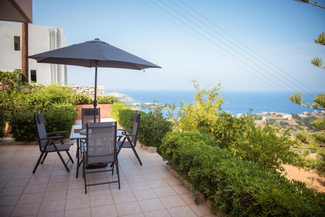 Fnk Apartments With Sea View Agia Pelagia  Bagian luar foto